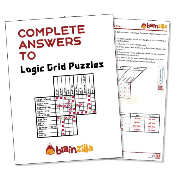 game trí tuệ - Logic Grid Puzzles